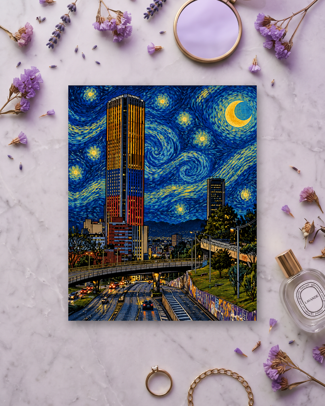 Cuadro personalizado categoría Mystery Diseños, en vinilo sobre madera
