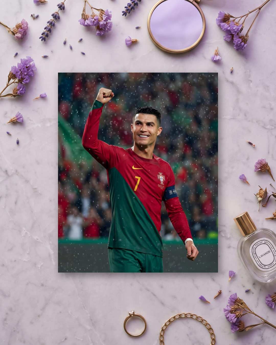 Cuadro personalizado categoría Deportes, en vinilo sobre madera