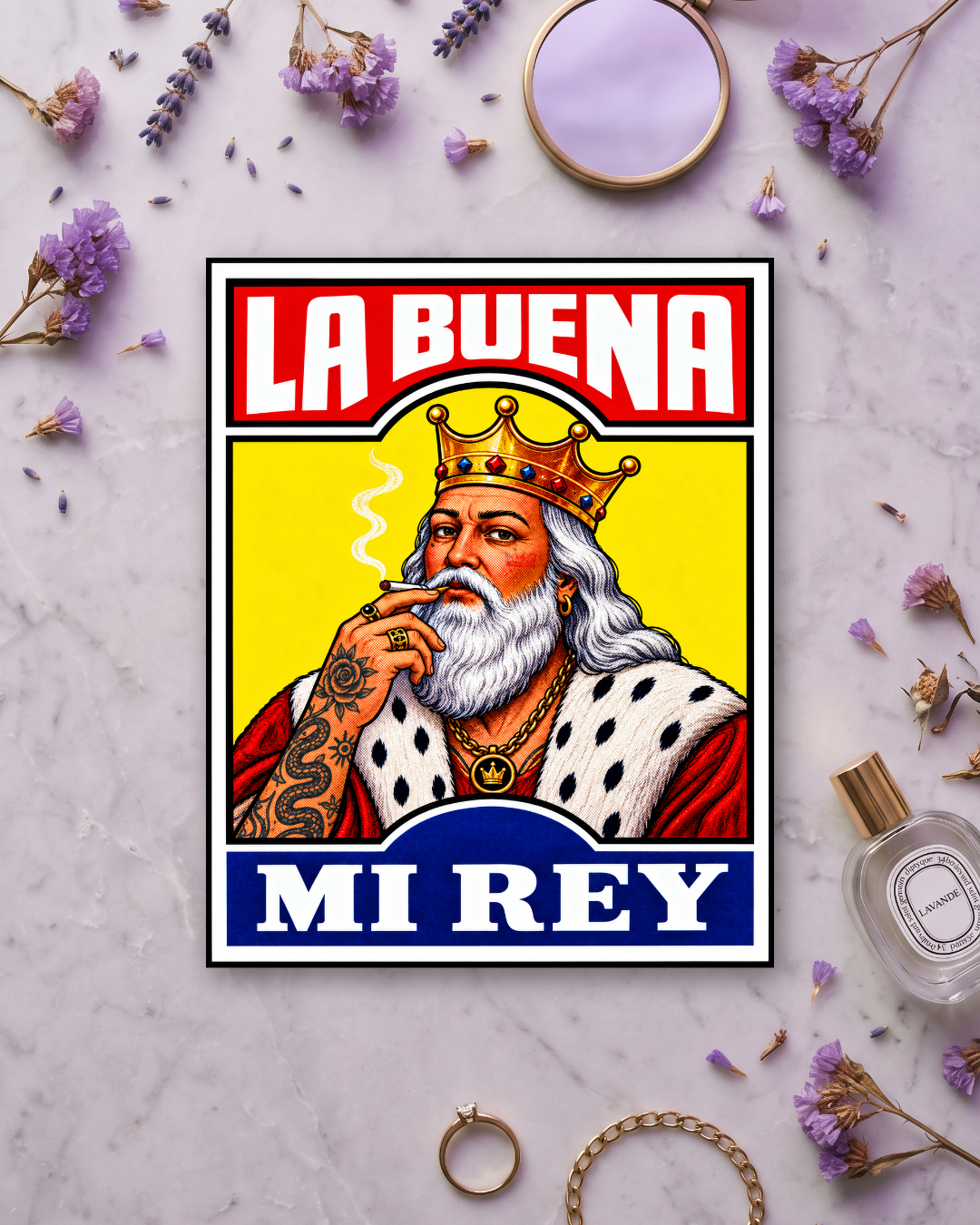 Cuadro personalizado categoría Mystery Diseños, en vinilo sobre madera
